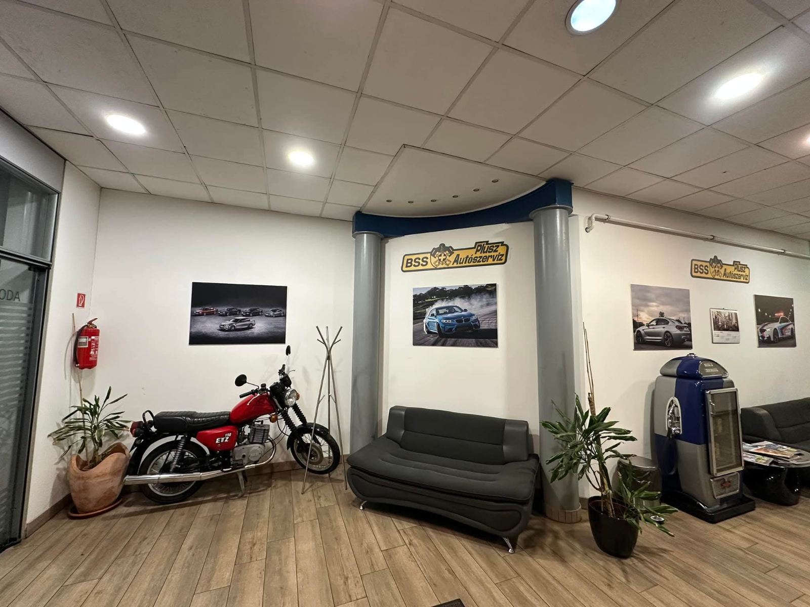 Customer Waiting Area